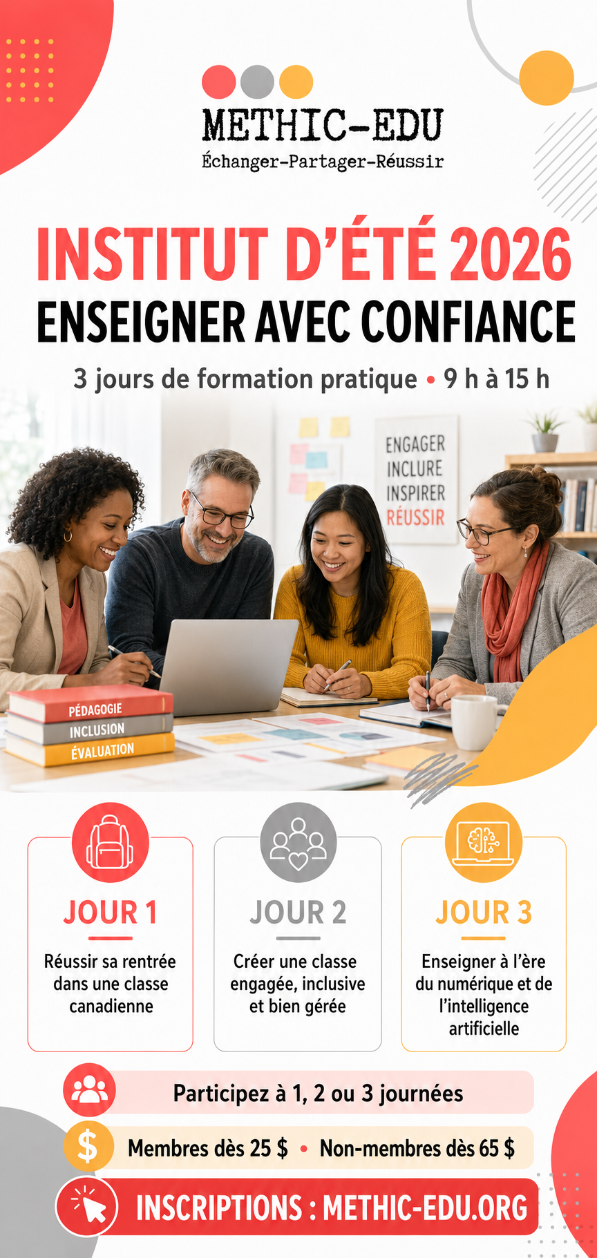 Institut d’été METHIC-EDU 2026