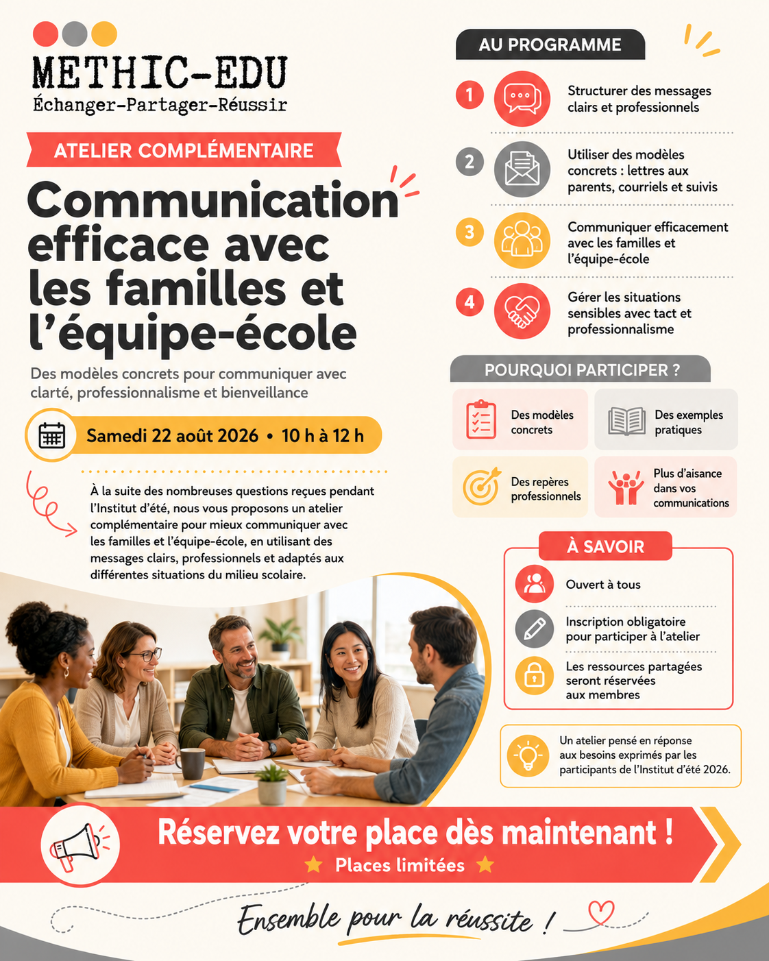Ateliers complémentaires- Institut d'été 2026 – Image 2
